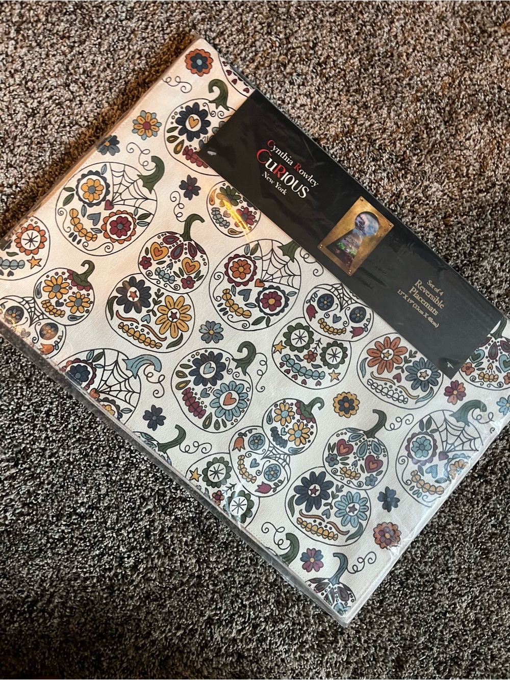 Cynthia Rowley Halloween place mats